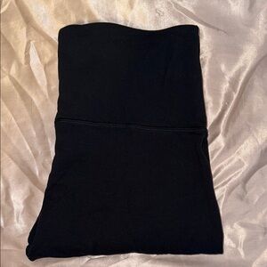 Black Lululemon Fleece Leggings
